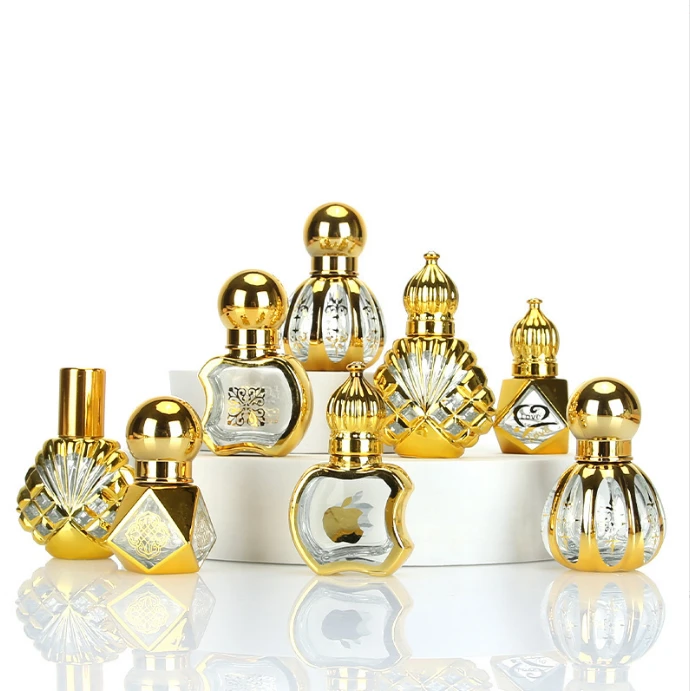 Dragonaur 15ml Reusable Perfume Bottle Transparent Glass Bottle Atomizer Liquid Dispenser Cosmetic Spray Bottle Transparent